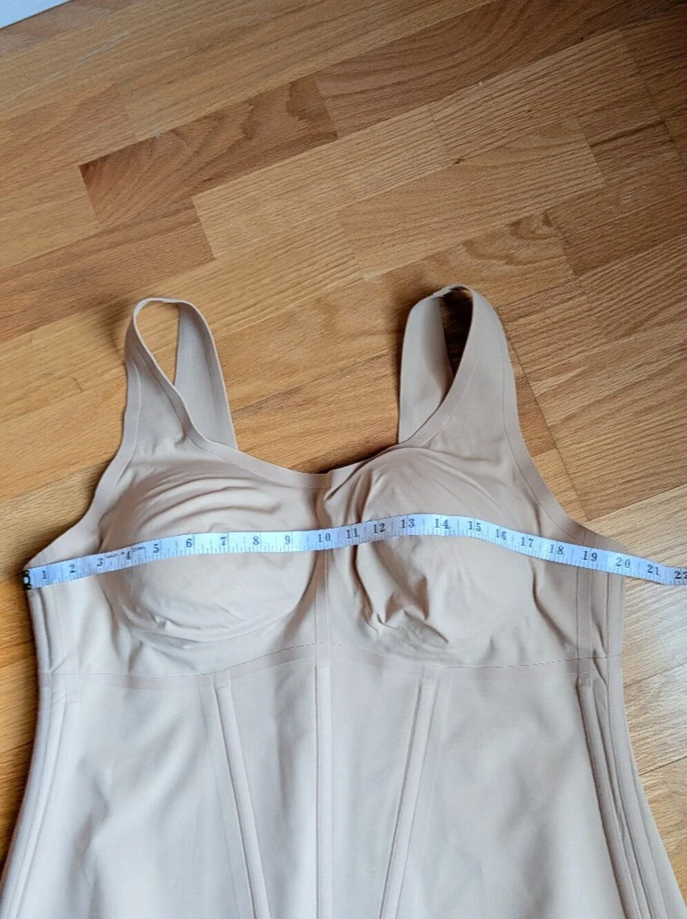 Honeylove Shapewear Bodysuit Top in Nude Size 3XLc - Picture 6 of 12